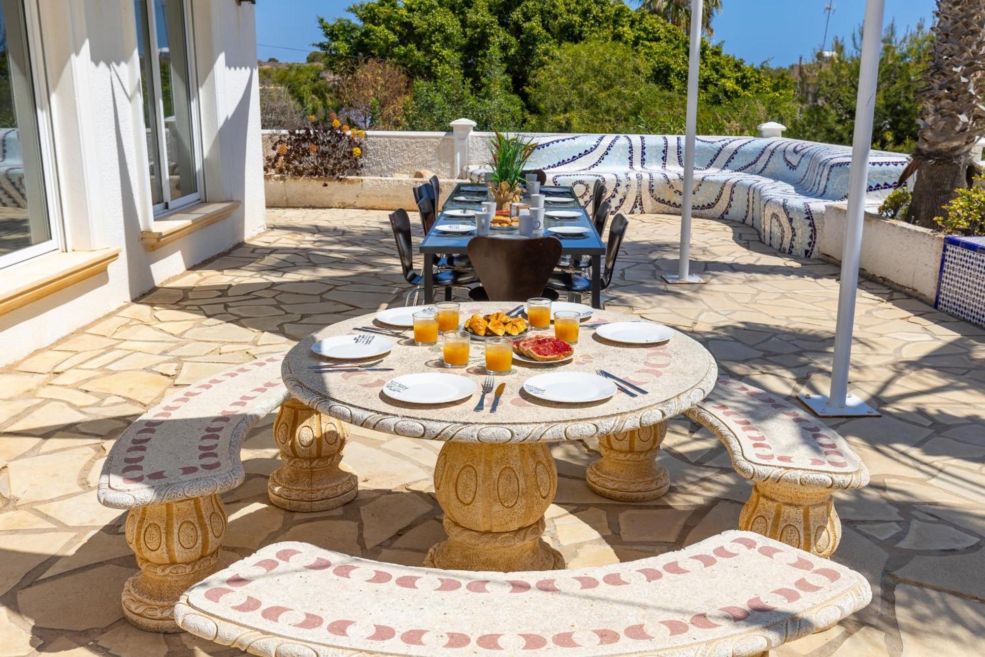 Fidalsa Grand Mediterranean Beachfront Villa Плая Фламенка Екстериор снимка